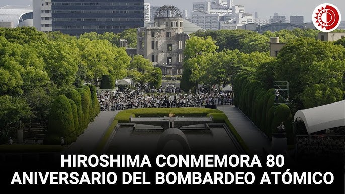 Conmemora Hiroshima 80 aniversario del bombardeo atómico de EU