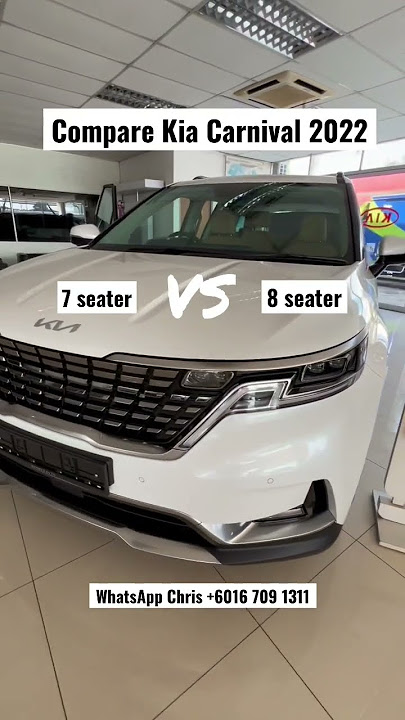 Which one would you pick? Compare Kia Carnival 2022 #shorts #car #viral