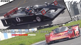 Donington Park Unsilenced Testing! Ft: Shadow LowLine Prototype, Morgan GT3, Gebhardt C91 and More..