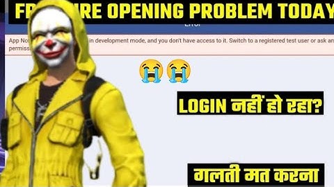facebook login problem😭😭free fire max | app not setup: this app is still in development mode,