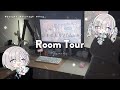 𝐑𝐨𝐨𝐦 𝐓𝐨𝐮𝐫 ୨୧｜Vtuberのデスク&お部屋紹介 - 配信環境  / デバイス / vlog thumbnail