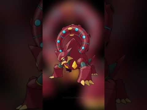 寶可夢圖鑑 #pokemon No.0721 波爾凱尼恩ボルケニオン Volcanion #0721 #pokemongo #寶可夢 #shorts #神奇寶貝 #第六世代