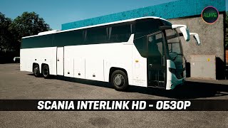 SCANIA INTERLINK HD - ОБЗОР #FernbusSimulator