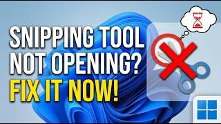 Print Screen Not Working Windows 11 Fix | Snipping Tool Not Opening