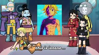 Onepiece Family React To Meliodas Seven Deadly Sins Strawhat Luffy Gacha Life