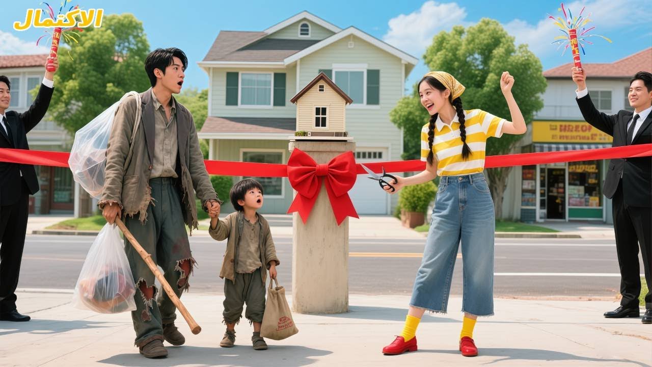 تَنكر الـCEO وابنه كمتسولين لاختبار خطيبته، ولم يتوقع أن تنفق آخر مالها لتشتري لهم بيتًا! وُلد الحب!