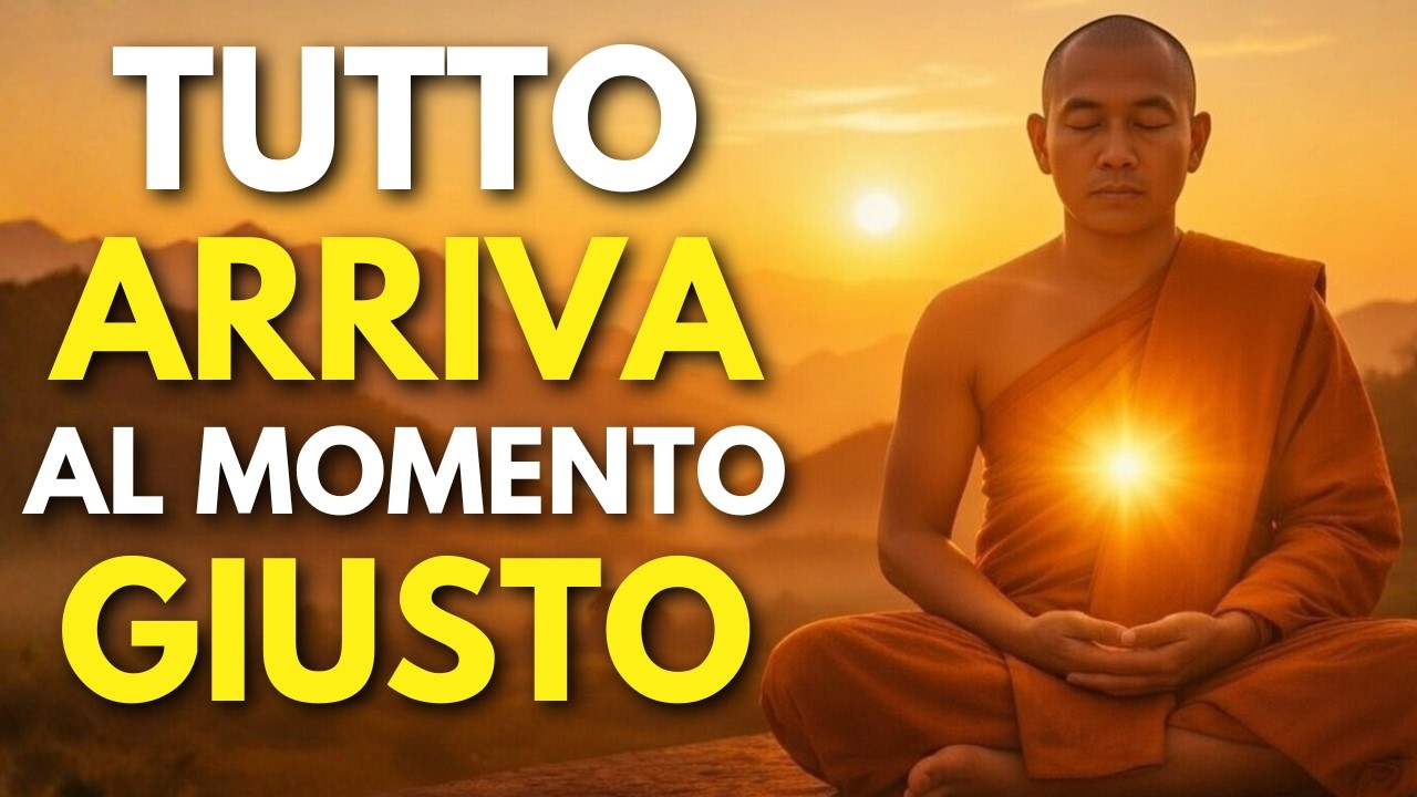 CALMATI! TUTTO ARRIVA AL MOMENTO GIUSTO: 8 INSEGNAMENTI BUDDISTI SUL FIDARSI DEL TEMPO