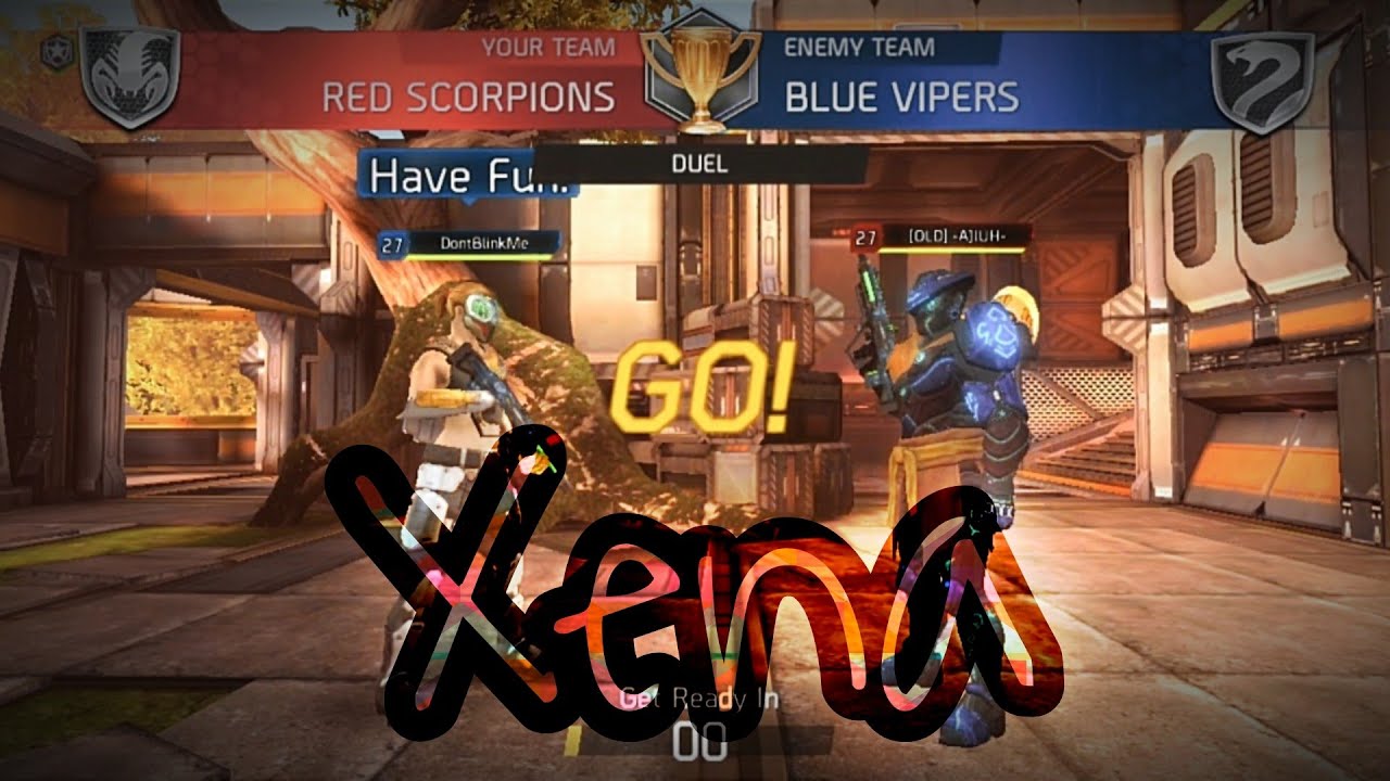 Shadowgun Legends: Quick dueling against [KIL] DontBlinkMe (Xena)