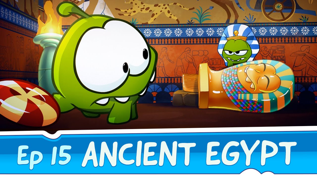 ⁣Om Nom Stories: Ancient Egypt (Episode 15, Cut the Rope: Time Travel)