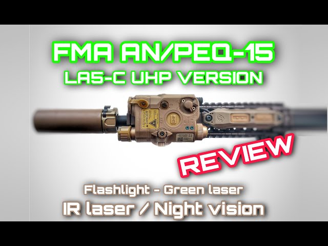 FMALAB AN/PEQ-15 LA5-C2021年と実SUREFIREセット fma-labs-peq-la5-c-upgraded-