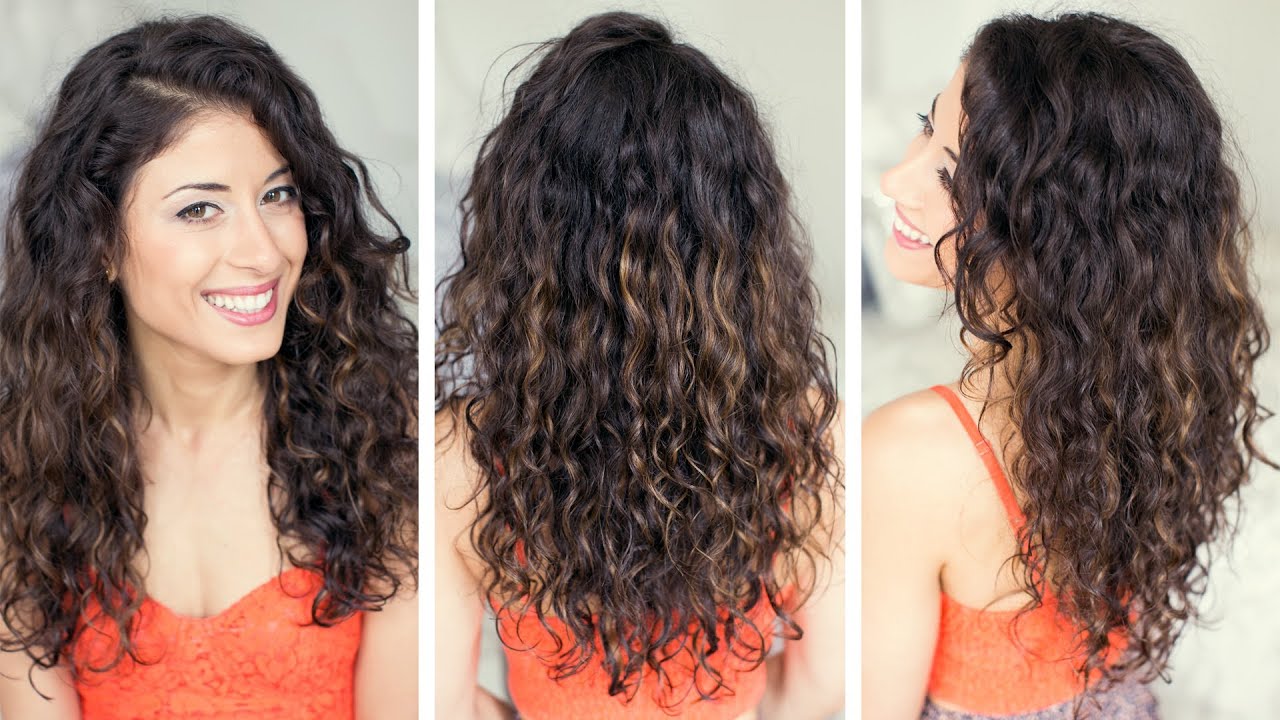 How To Style Curly Hair YouTube