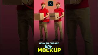 how to create box Mockups easily insight Adobe Photoshop #shortsvideo #photoshop #mockup