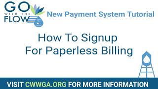How To Sign Up For Paperless Billing