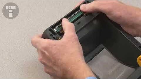 Zebra ZD420 Printhead Replacement Instructions