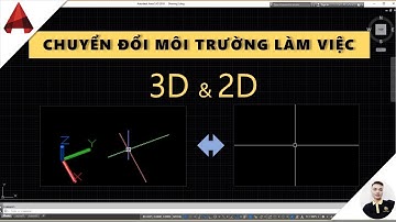 ✅ Chuyển hướng nhìn từ 3D sang 2D trong autocad // video học autocad