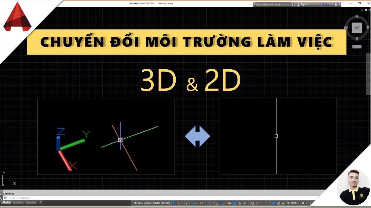 Bước 4: Làm phẳng các vật thể 3D