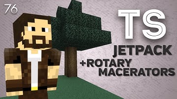 Tekkit SkyBlock - Part 76 - Jetpacks and Rotary Macerators