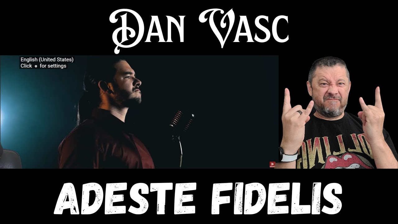 Первое впечатление - Dan Vasc - Adeste Fidelis | Металлический кавер