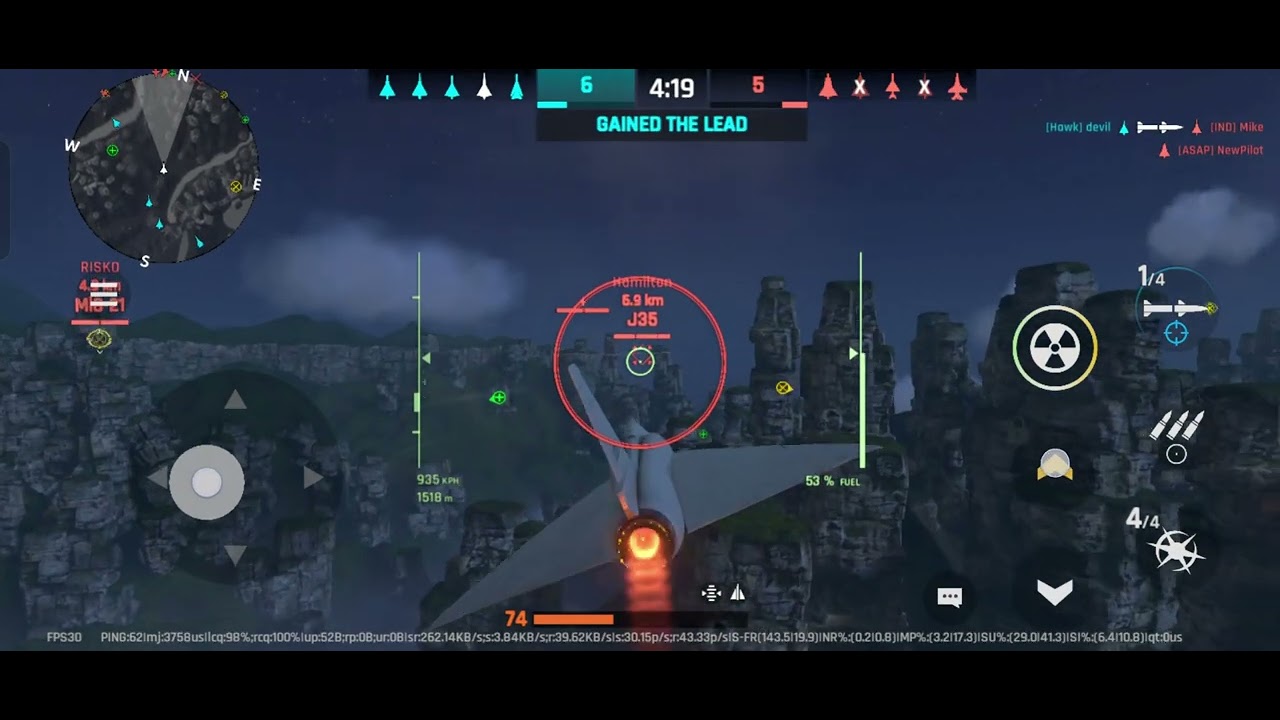 F-106 Delta Dart Victory Team Deathmatch Gameplay 16th Dec 2025