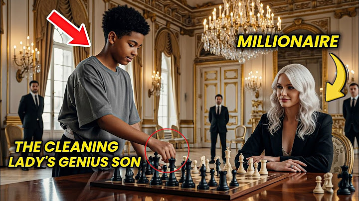 Millionaire Invites Black Maid’s Son to Play Chess as a Joke 🥺She Didn’t Know He Was a CHILD GENIUS😎