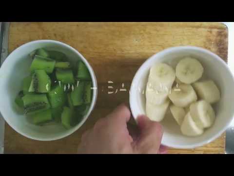 【健康食譜】自家製奇異果香蕉汁