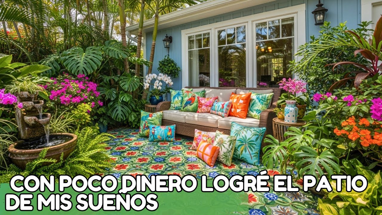 ✨ КАК Я ПРЕВРАТИЛА СКУЧНОЕ ПАТИО В САМОЕ КРАСИВОЕ МЕСТО В МОЕМ ДОМЕ