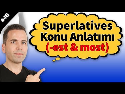 Superlatives Adjectives Konu Anlatımı #48