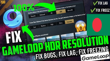 gameloop lag fix  New Update | Gameloop Rendering Problem Fix In PUBG Mobile Emulator