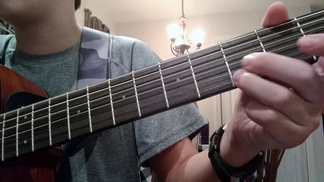 Carrickfergus played on a guitar YouTube