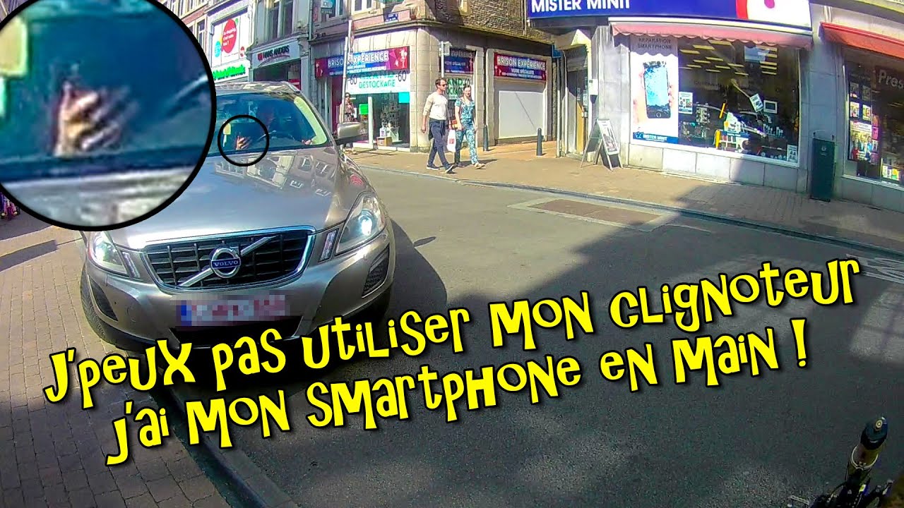 Et toi tu arrives d'un sens interdit le cycliste !