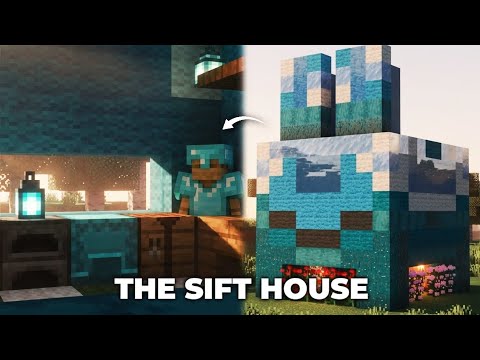 Minecraft Sift How to Build The Sift in Minecraft 🩵🧊 | Easy Build - McBuild - YouTube