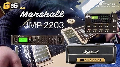 Fractal AxeFx2/AX8 Marshall JMP 2203 Preset 8 Scenes (FW Q 9.04)