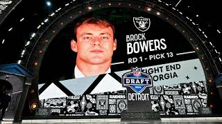 Raiders draft clips: Reliving Brock Bowers’ special rookie season