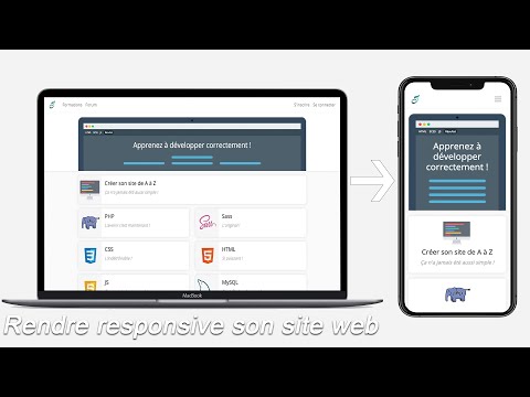 Vidéo: Comment rendre mon site Web existant Responsive ?