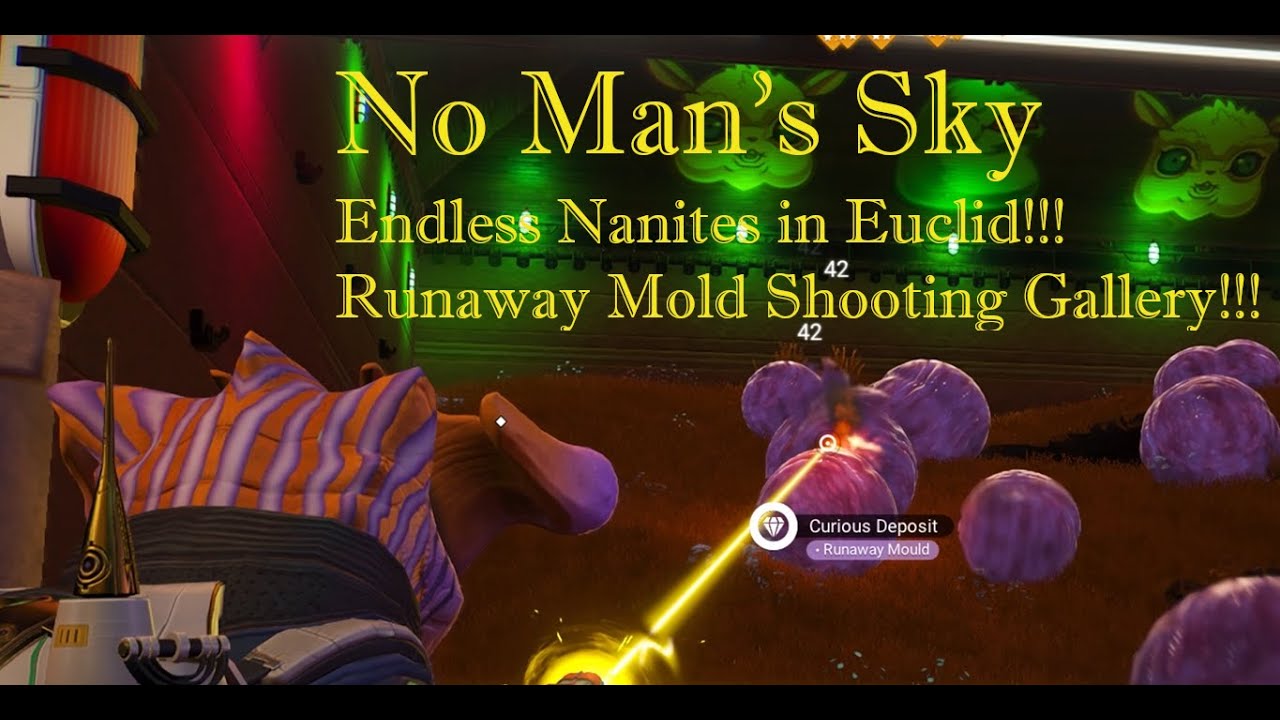 No Mans Sky Runaway Mold Shooting Gallery Youtube 