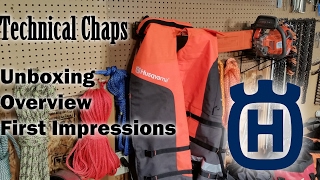 Husqvarna Technical Chainsaw Chaps: Unboxing/Overview/First Impressions