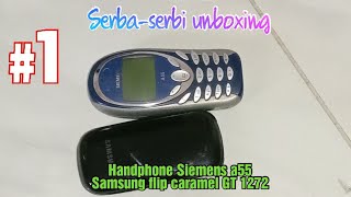 HANDPHONE SIEMENS A55 SAMSUNG FLIP CARAMEL GT 1272 JADUL BANGET