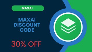 Unlock Huge Savings With Maxai Discount Code  Save Big On Ai Tools Today
