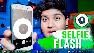 SELFIE FLASH UN FLASH FRONTAL PARA CUALQUIER APP DE CÁMARA @HundsvartJarva -