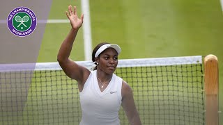 Sloane Stephens First Round Interview | Wimbledon 2019