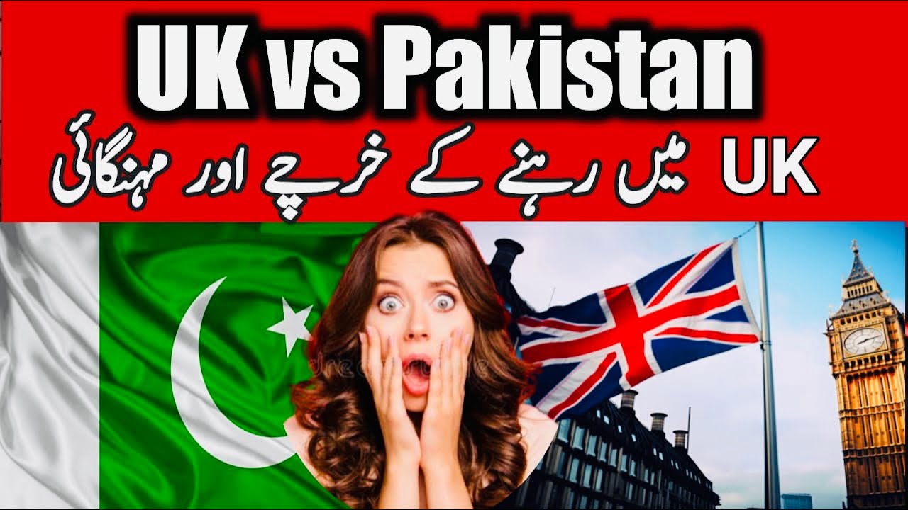 UK vs Pakistan Cost of Living 2025 | UK Mein Rehna Mehnga Ya Pakistan? Complete Comparison