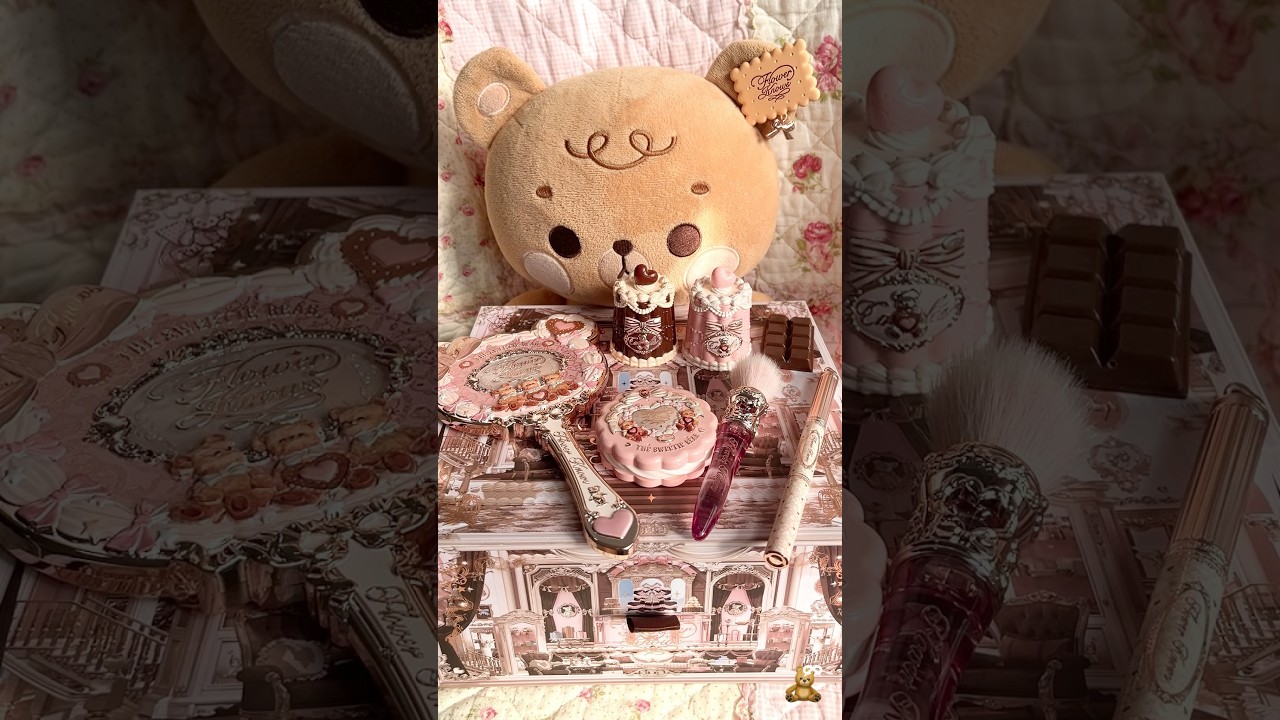 unboxing flowerknows sweetie bear collection! 🧸 use “LUNA” to get a discount 🍪 