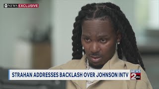 Michael Strahan responds to backlash over Chris Johnson’s ALS interview