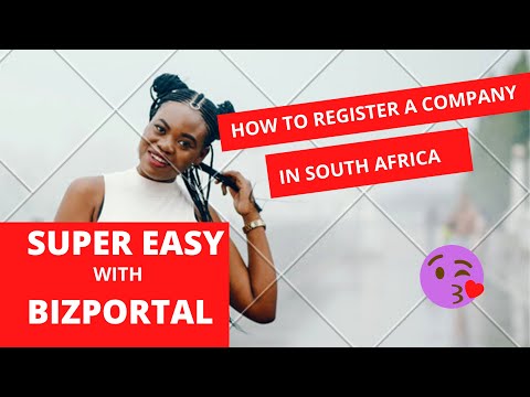 How to register a business In South Africa (via bizportal) easy.