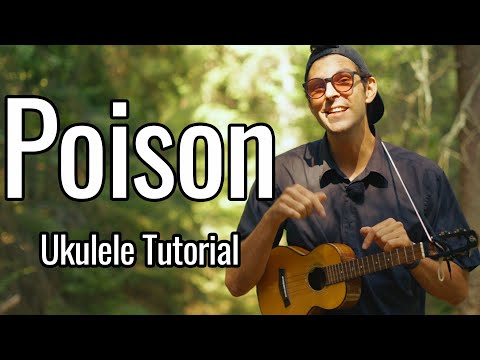 Alice Cooper - Poison (Ukulele Tutorial)