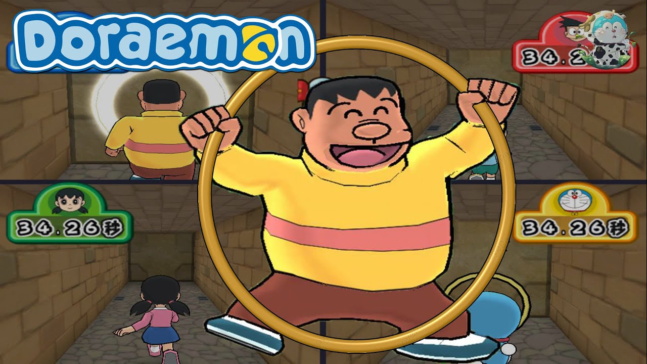 Game Doraemon Wii ドラえもん - Jaian Và Chiếc Vòng Xuyên Thấu - Susumely