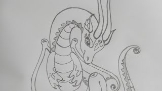 How to Drawing Dragon 'step by step' @How.to.drawing