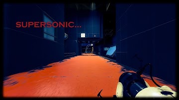 BREAKING THE SOUND BARRIER - Portal 2 Community Test Chambers