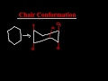 How to do Chair Conformation - Axial, Equatorial, Ring Flip - Organic Chemistry