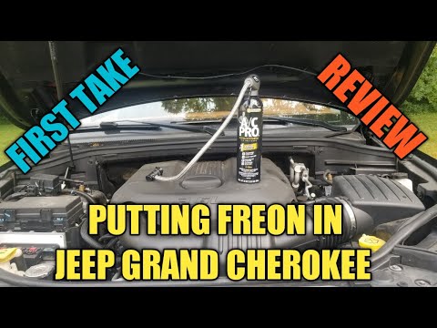 Recharge A/C freon in 2011-2020 Jeep Grand Cherokee /first take review